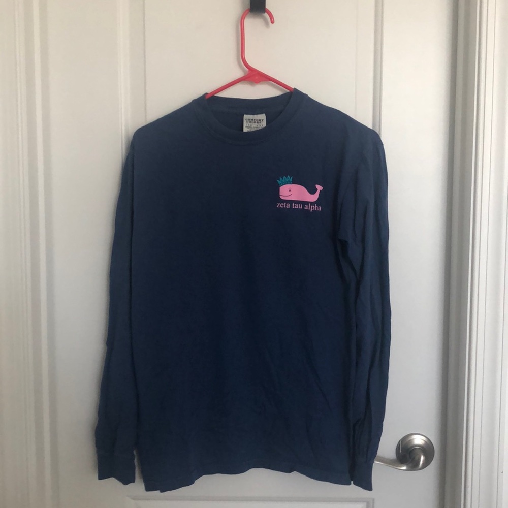 Zeta Tau Alpha vineyard vines long sleeve shirt
